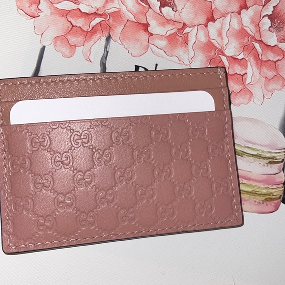 Gucci GG Guccissima Leather Card Holder - Picture 5 of 6